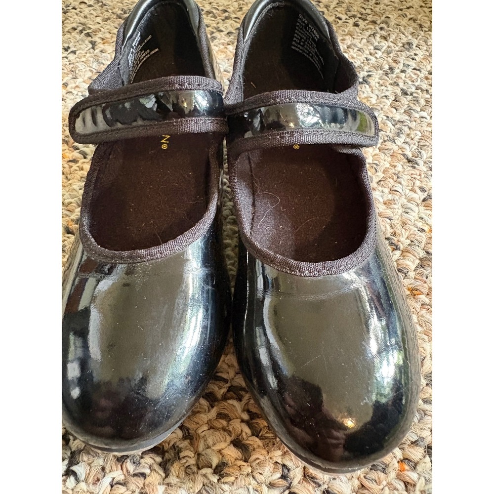 Weissman Kids Black Patent Mary Jane Tap Shoes W2600 Size 13.5CM